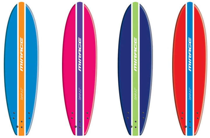 721x472 Mirage Soft Surfboard