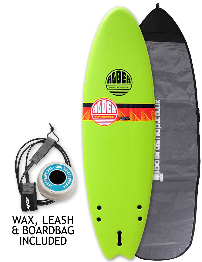 840x1090 Alder Comp Fish Foam Surfboard 6ft 6