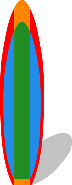 234x598 Surf Clip Art Chadholtz