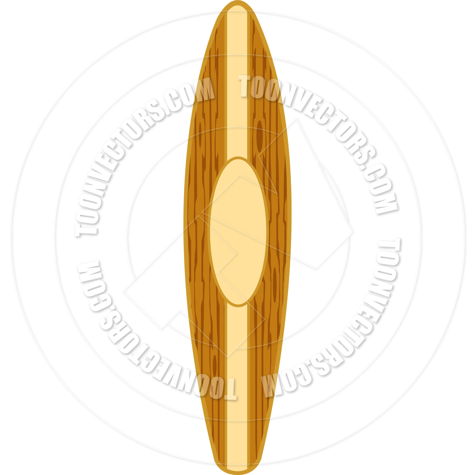 940x940 Cartoon Surfboard Vertical Vector Illustration By Clip Art Guy