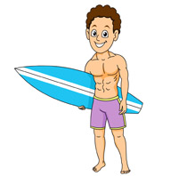210x198 Search Results For Surfboard Clipart