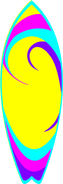 204x589 Surfboard Clipart Sand Png