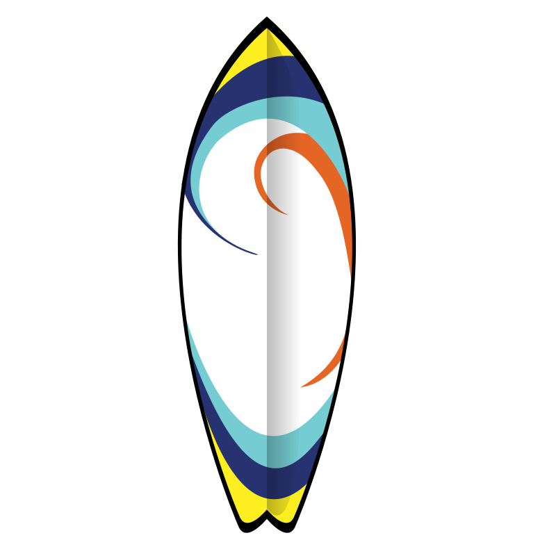800x800 Surfboard Clip Art Illustrations Free Clipart Images