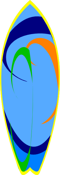 204x591 The Surf Cliparts
