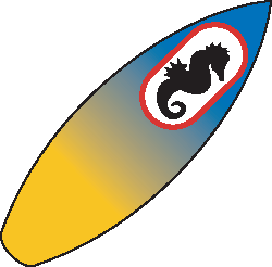 250x246 Surfboard Clip Art