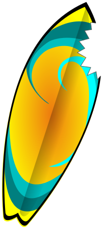 220x458 Shark Bite Surfboard