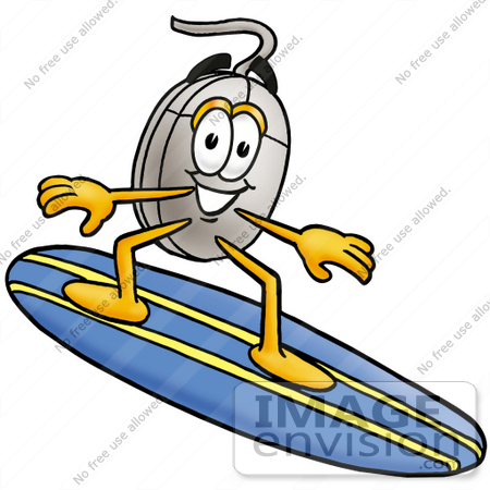 450x450 Clip Art Graphic Of A Wired Computer Mouse Cartoon Character