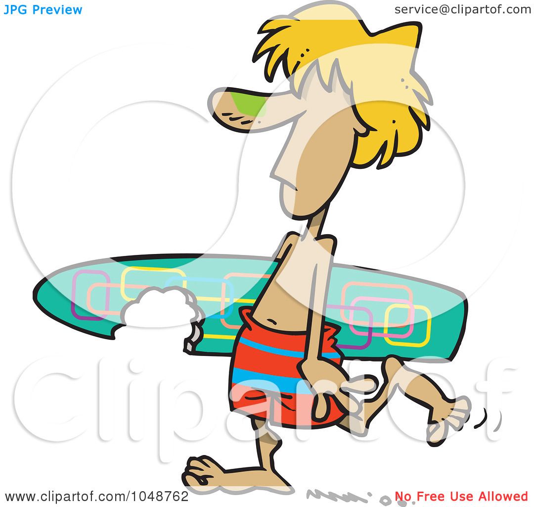 1080x1024 Royalty Free (Rf) Surfer Dude Clipart, Illustrations, Vector