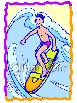 263x350 Summer Clipart Picture Of A Boy Surfing