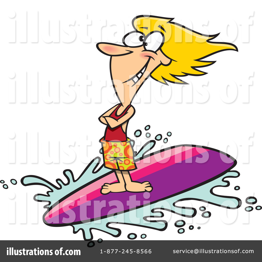 1024x1024 Surfer Clipart