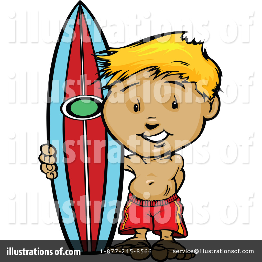 1024x1024 Surfer Clipart