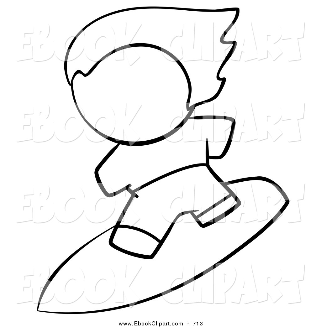 1024x1044 Surfing Black And White Clip Art