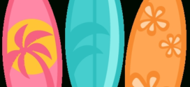 272x125 Surfboard Clip Art