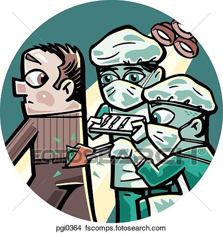 450x470 Drawings Of A Man Having A Wallet Surgery Pgi0364