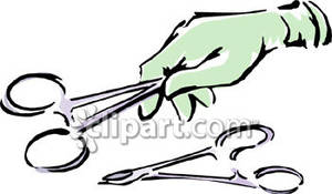 300x175 Grabbing Surgical Scissors
