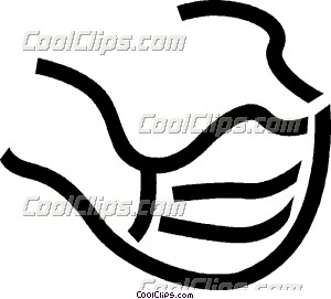 300x271 Surgical Masks Clip Art