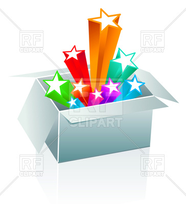 364x400 Open Gift Box