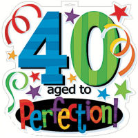 200x200 Free 40th Party Clipart