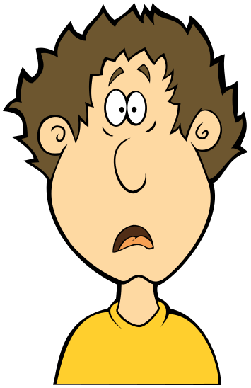 355x548 Free Clipart Of Surprised People