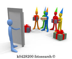 240x195 Surprise Party Stock Illustration Images. 12,447 Surprise Party