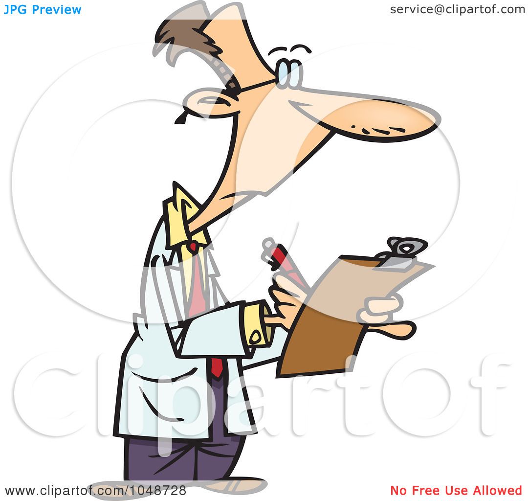 1080x1024 Royalty Free (Rf) Clip Art Illustration Of A Cartoon Supervisor