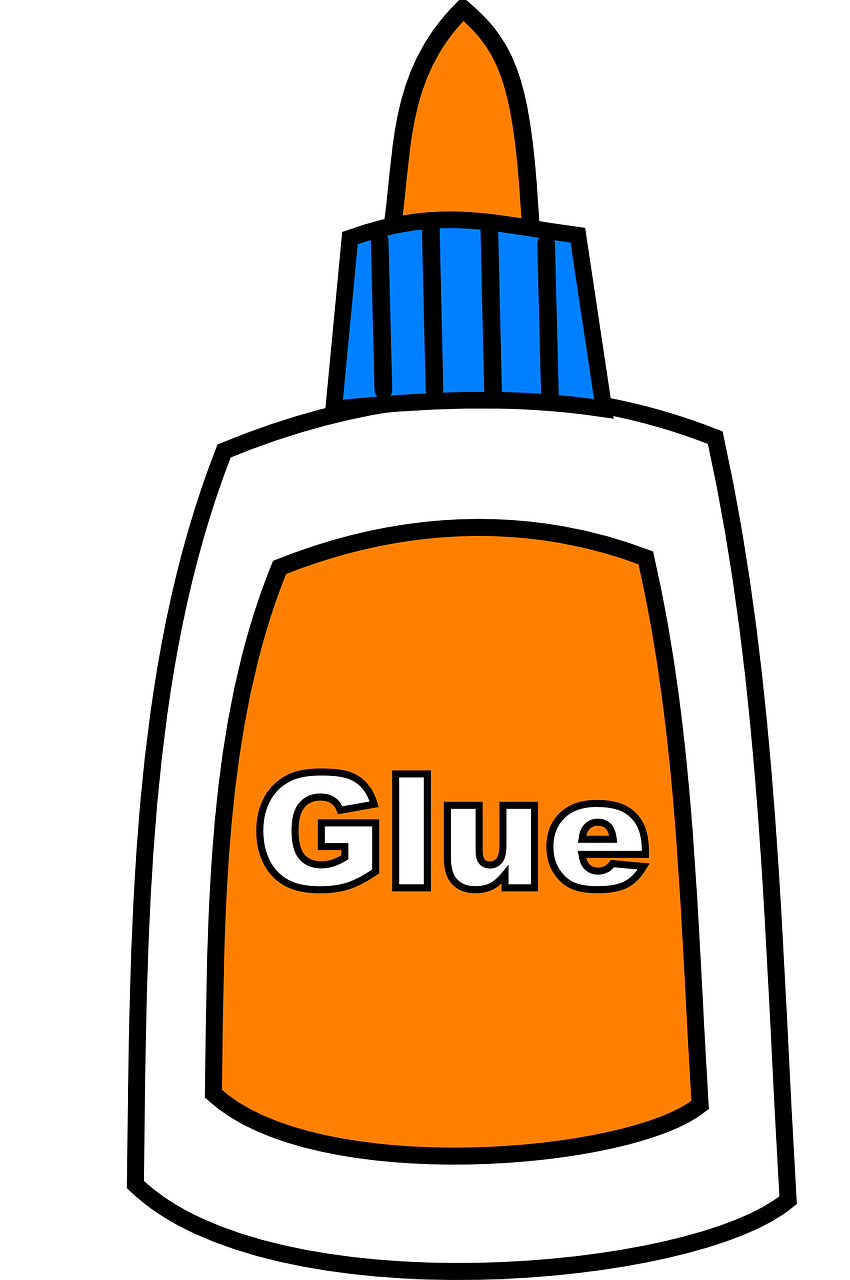 850x1280 Free Simple Glue Clip Art