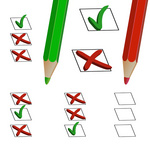 150x150 Icon With Word Survey Royalty Free Vector Clip Art Image