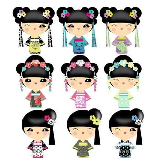 540x540 85 Best Geisha Kokeshi Clip Art Images Pictures