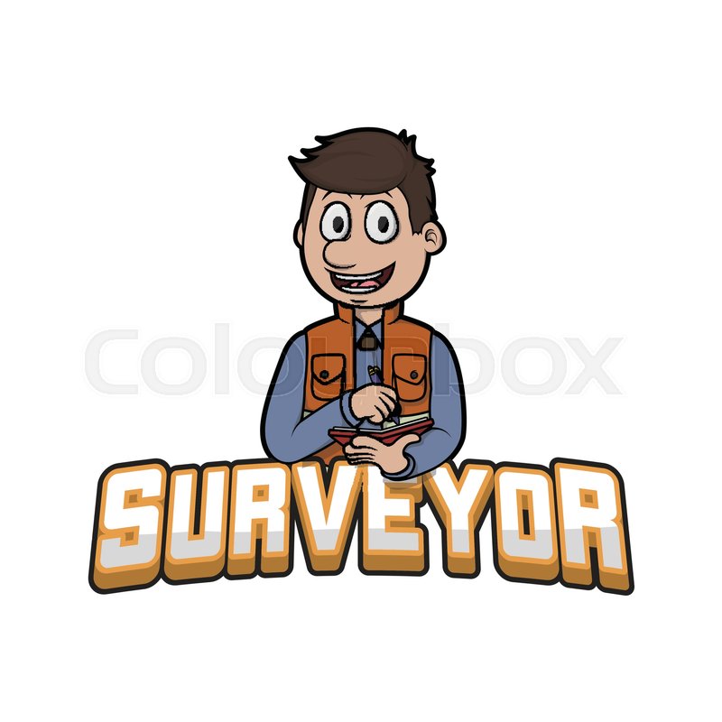 800x800 Surveyor Logo Illustration Design Stock Vector Colourbox