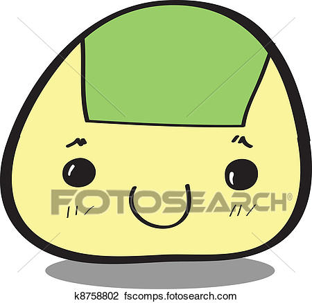 450x438 Clipart Of Vector Cute Sushi K8758802