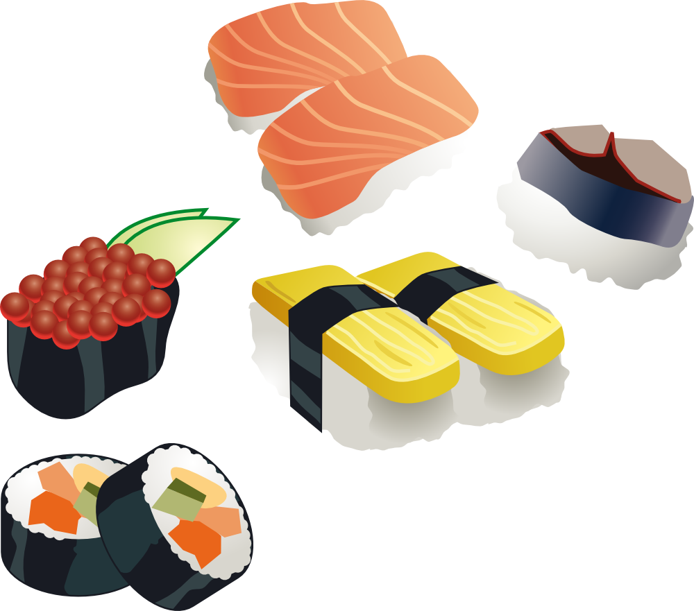 1000x881 Sushi Clip Art Free Clipart Panda