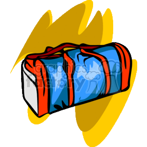300x300 Royalty Free Sport Bag 167758 Vector Clip Art Image