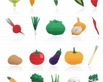 340x270 Broccoli Clipart Etsy