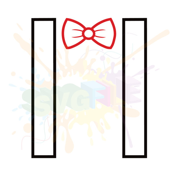 570x570 Suspender Svg Files For Cutting Bowtie Cricut Baby Designs