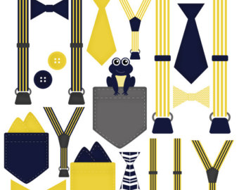 340x270 Suspenders Clip Art