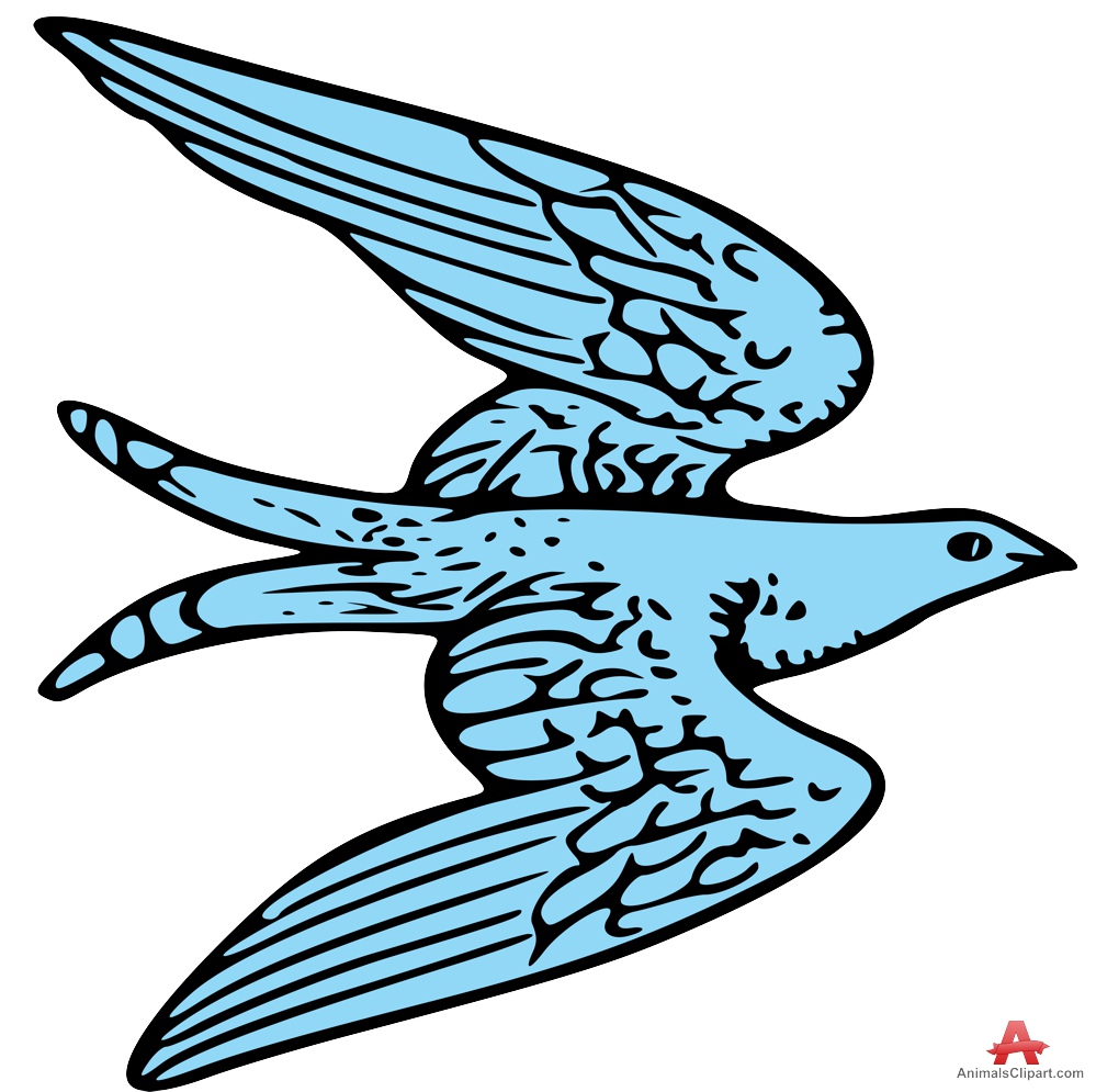 999x995 Flying Swallow Bird Clipart Free Clipart Design Download