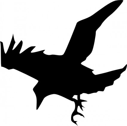 425x422 Bird Silhouette Clip Art
