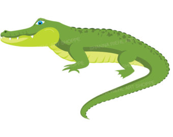 340x270 Alligator Clipart Etsy