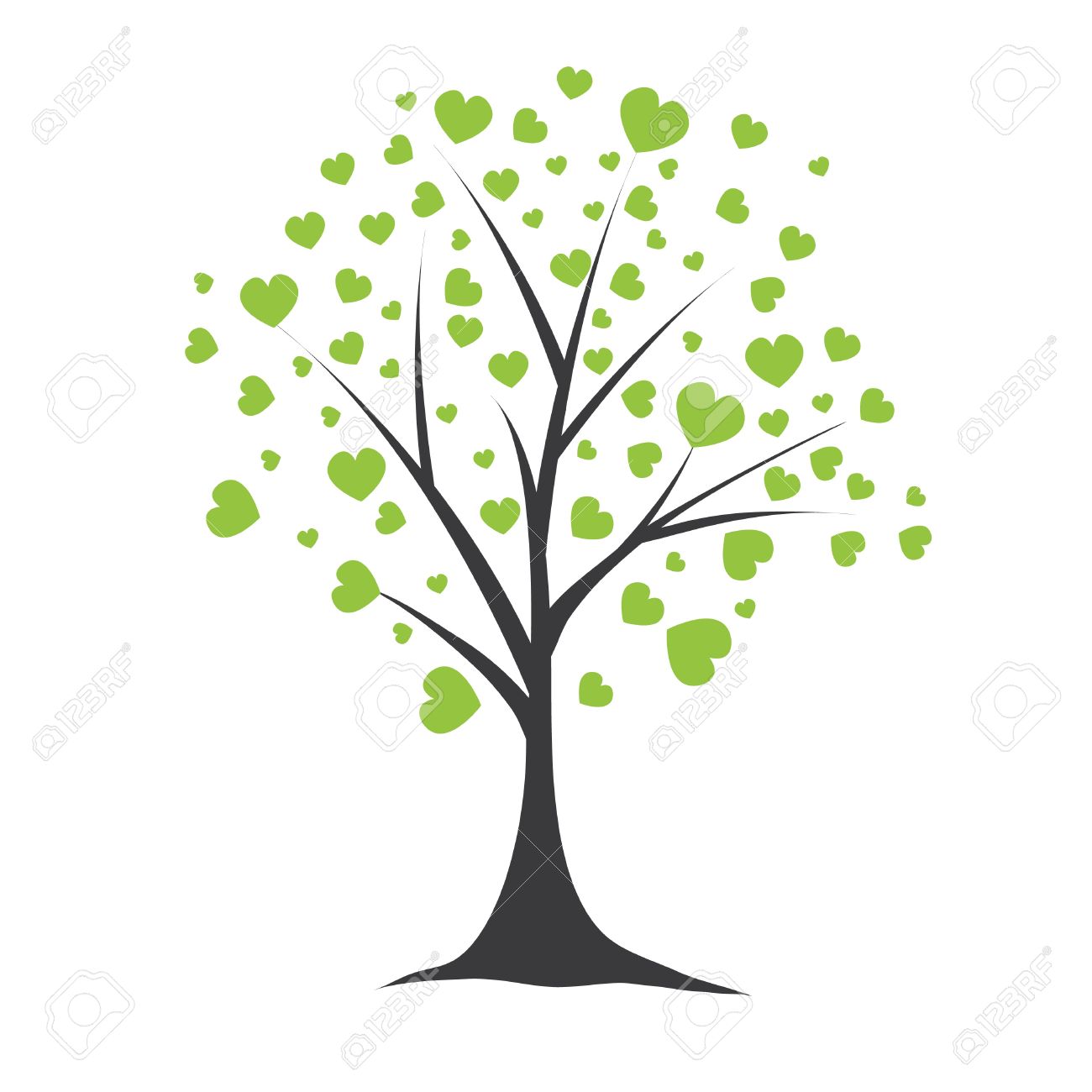 1300x1300 Bush Clipart Swamp Tree