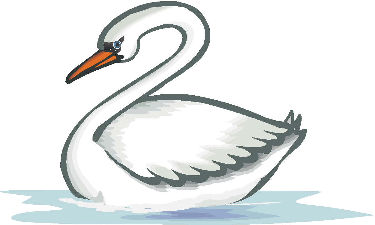 1200x720 Swan Clipart 2