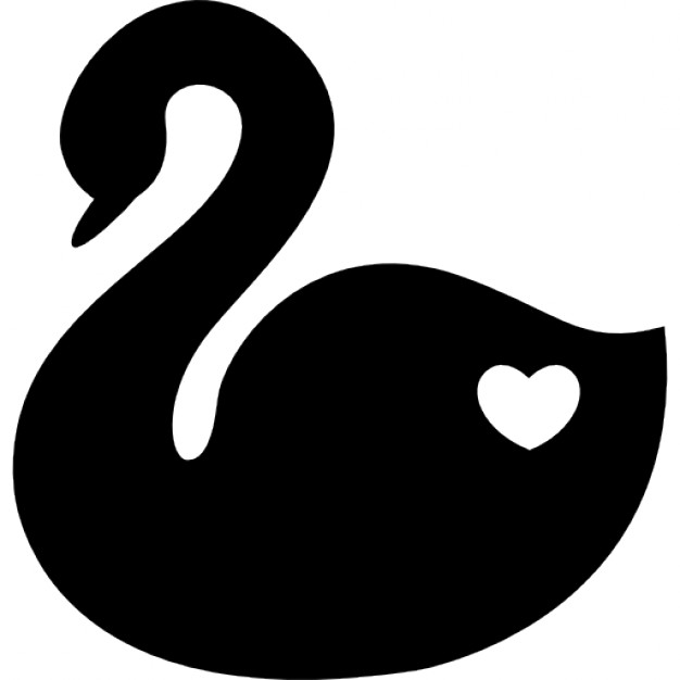 626x626 Black Swan Clip Art