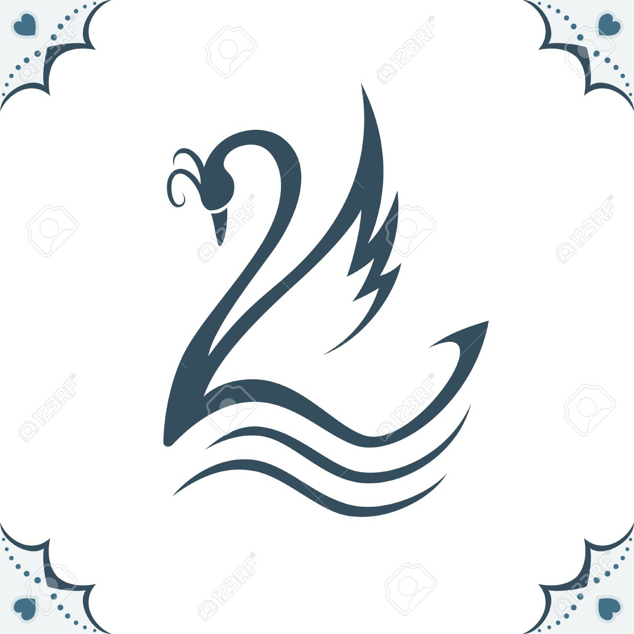 1300x1300 Top 68 Swan Clip Art
