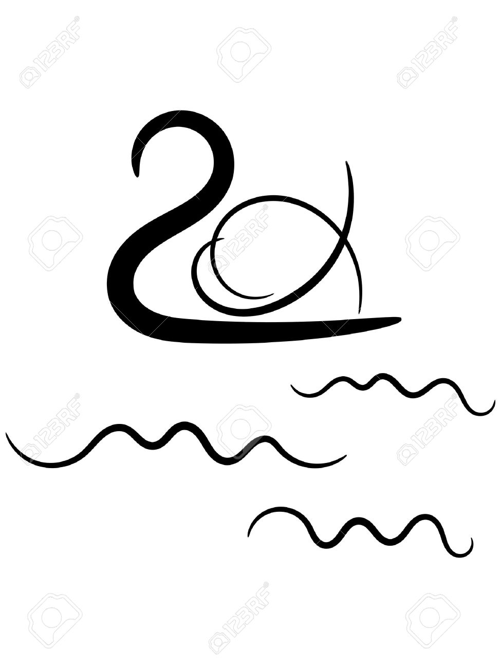 975x1300 Black Swan Clipart Swan Lake