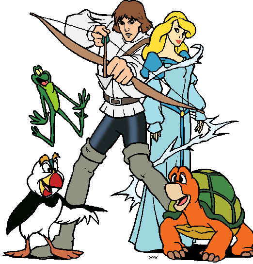 522x543 The Swan Princess Clip Art Images