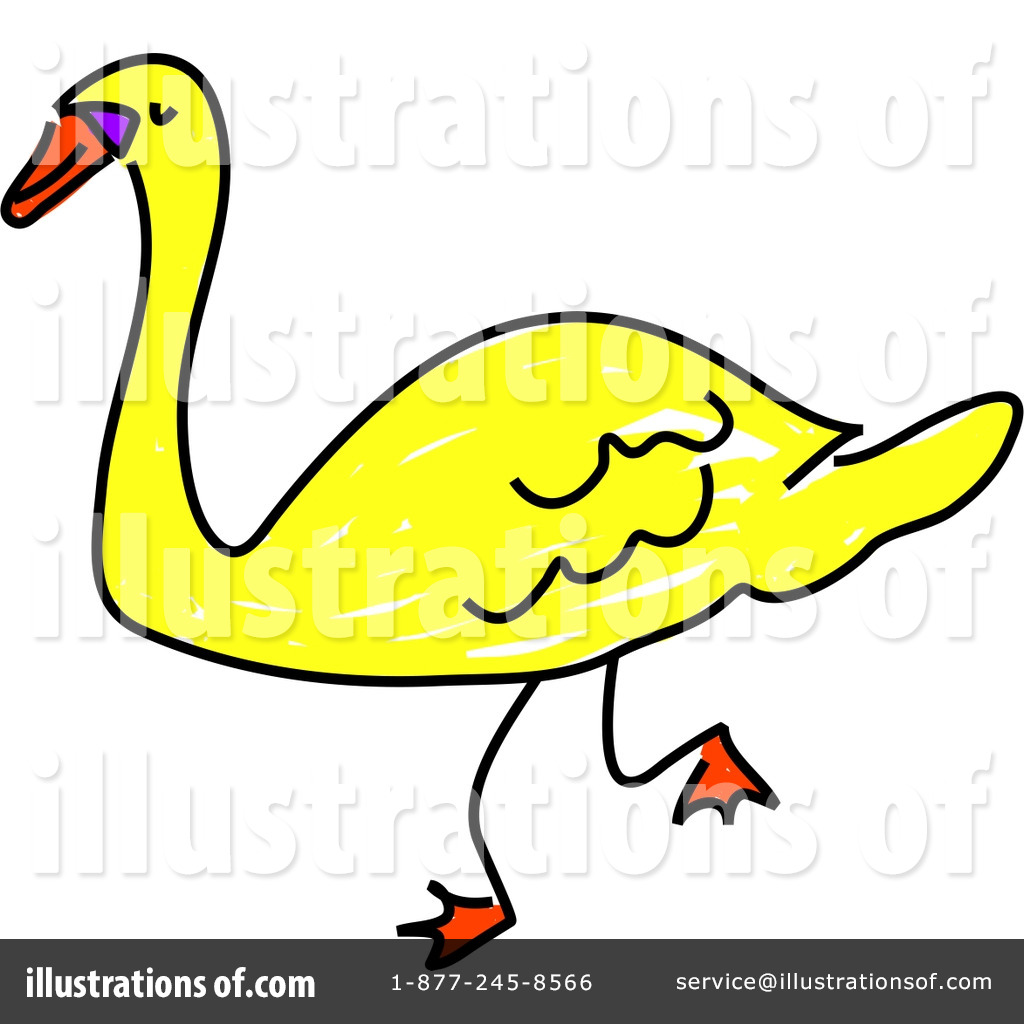 1024x1024 Swan Clipart