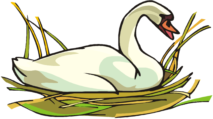750x419 Swan Clipart Transparent
