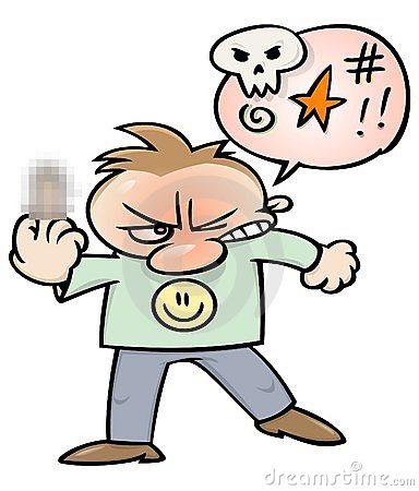 384x450 Angry Cursing Man Clipart Panda