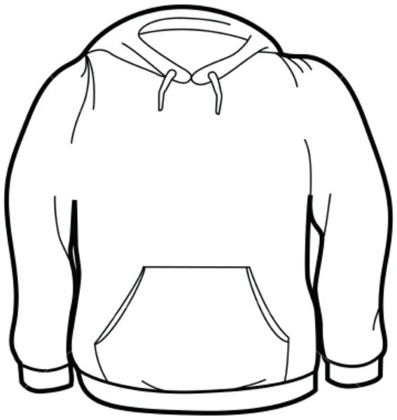 567x600 Blank Sweaters Cliparts