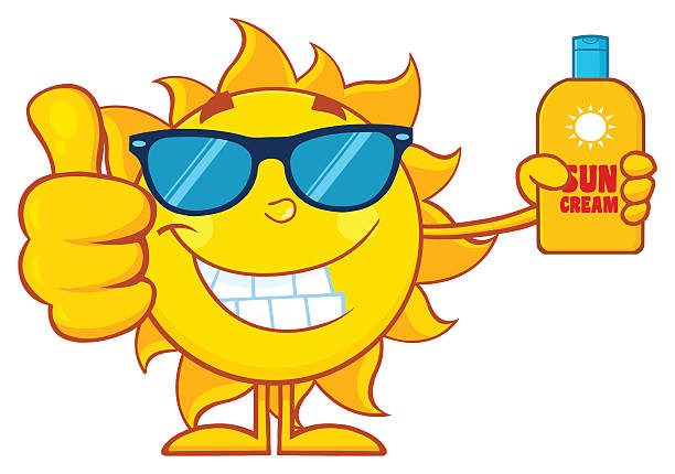 612x430 Sun Lotion Clipart