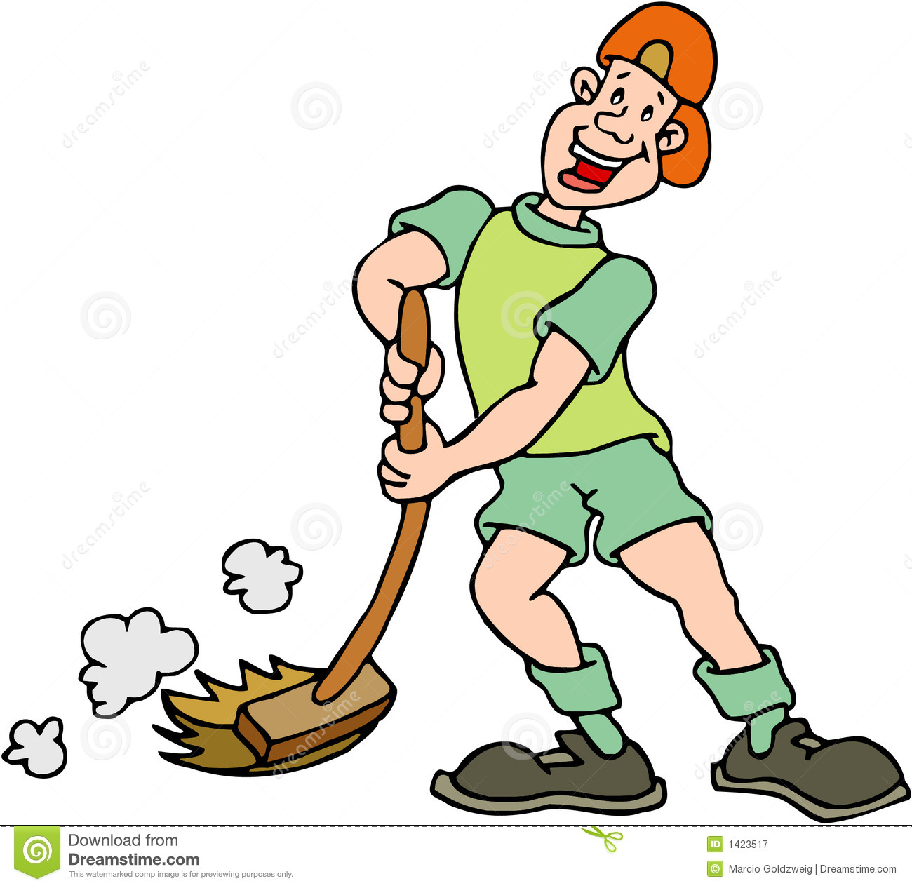 1300x1266 Child Clipart Sweeping